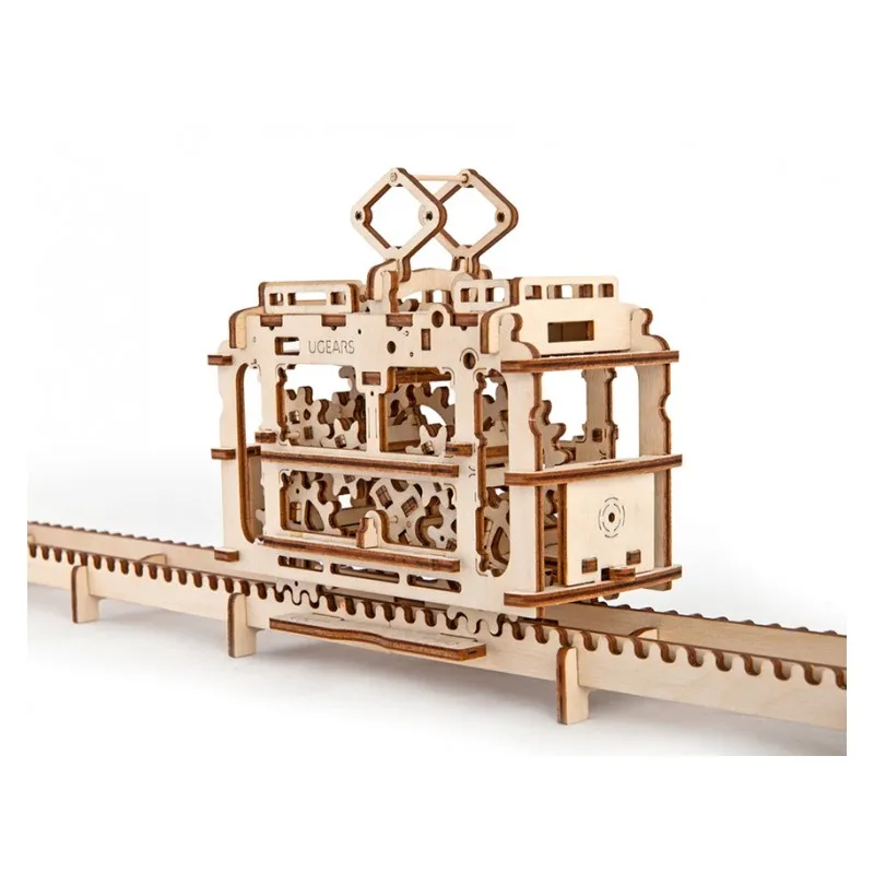 Ugears Tram on Rails - 6