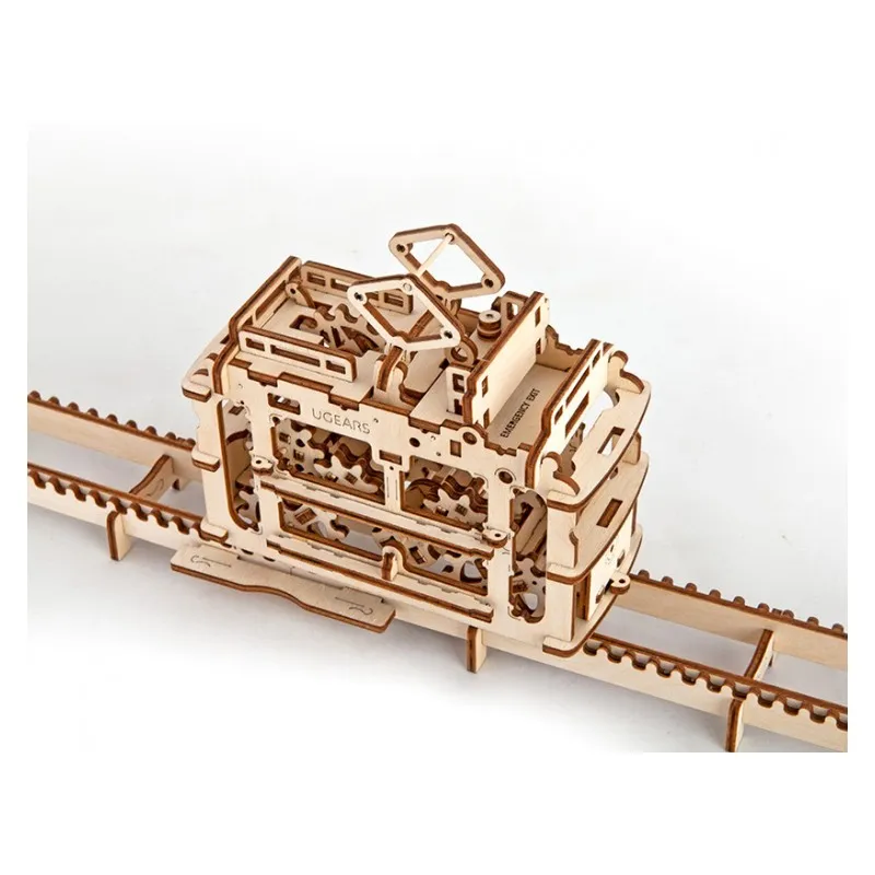 Ugears Tram on Rails - 7