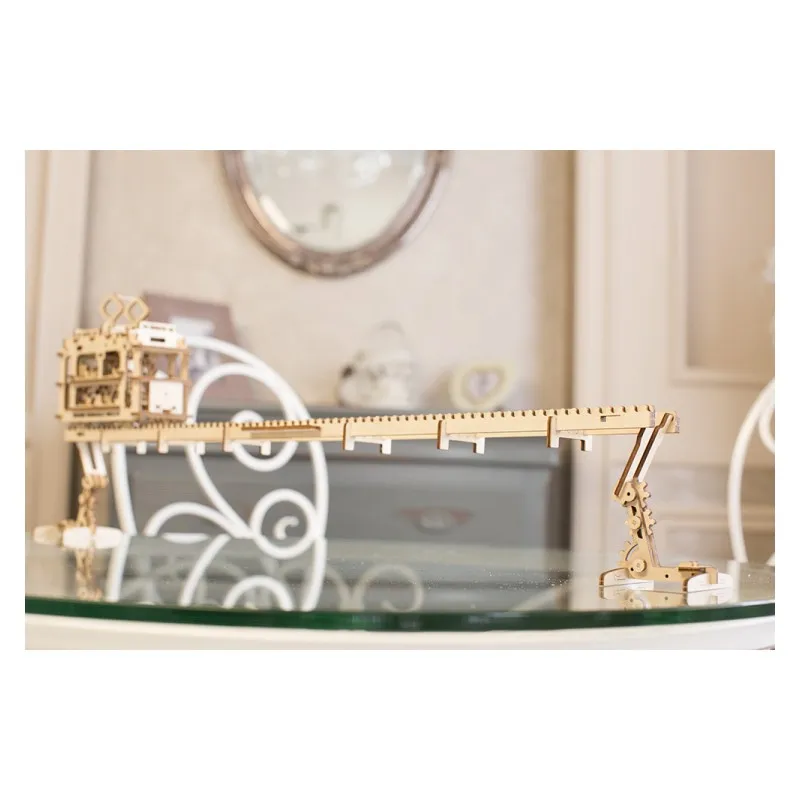 Ugears Tram on Rails - 9