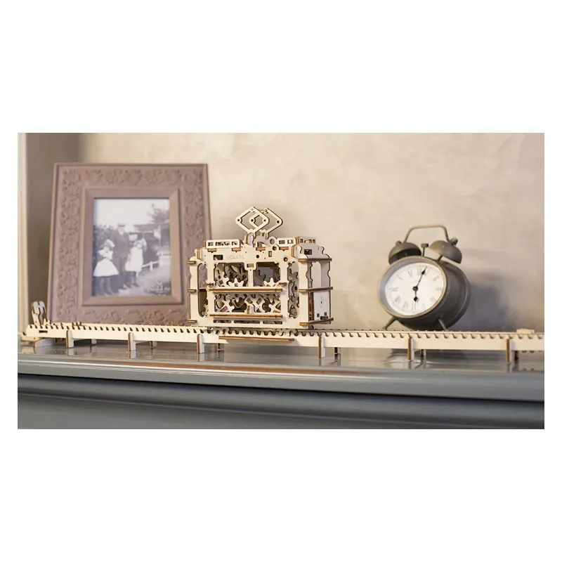 Ugears Tram on Rails - 10