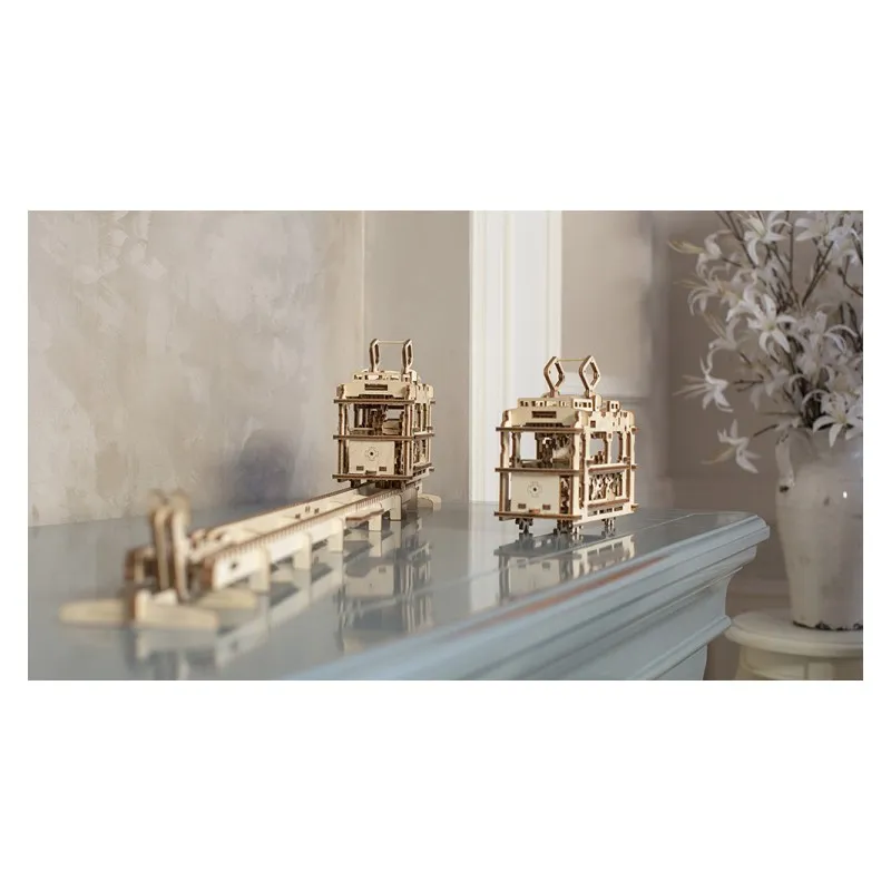 Ugears Tram on Rails - 14
