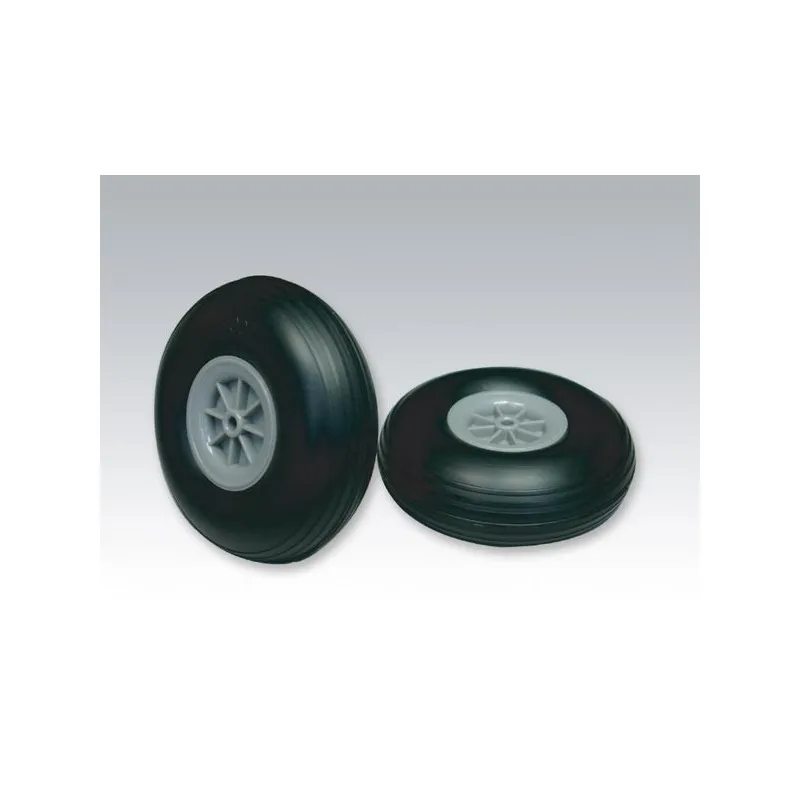 Flygplanshjul foam 2,25” (57mm)