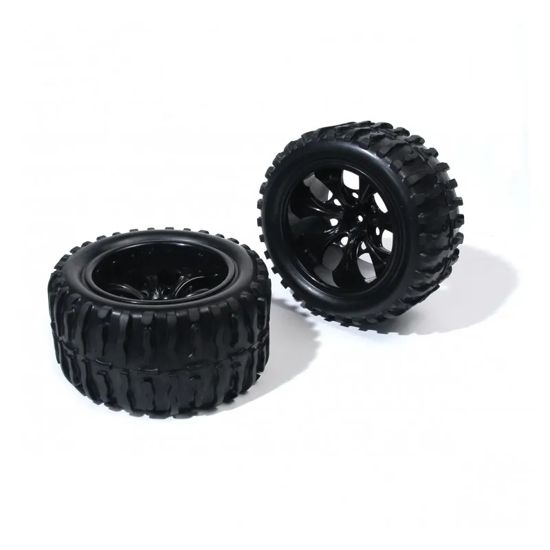 Däck på fälg 1/10 Truck