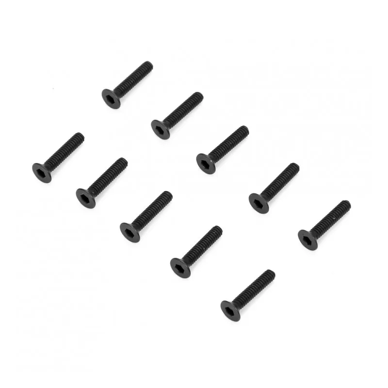 Skruv Försänkt M2x10 (10)