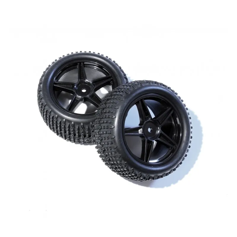 Bakhjul komplett 1/10 Off-Road (2)