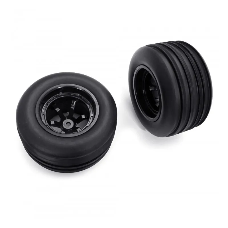 Däck på Fälg Fram 2WD Truggy (2)