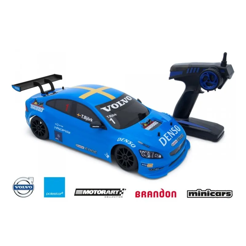 1/10 Polestar S60 STCC 4WD Racing bil RTR Brushed
