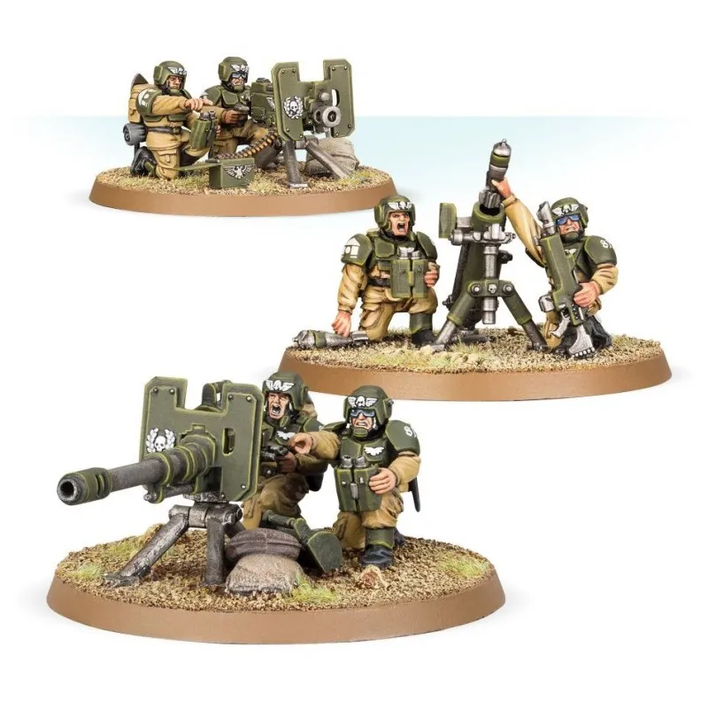 Astra militarum cadian heavy weapon squad