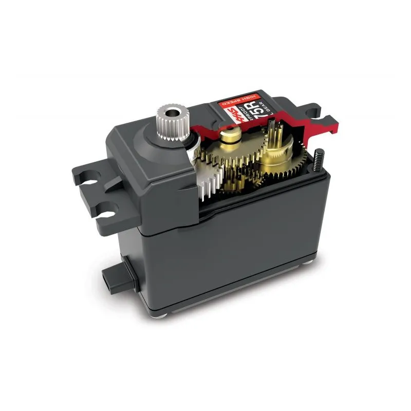 Servo 2075X (High Speed) Digitalt Kullagrat Metalldrev Tätat - 2