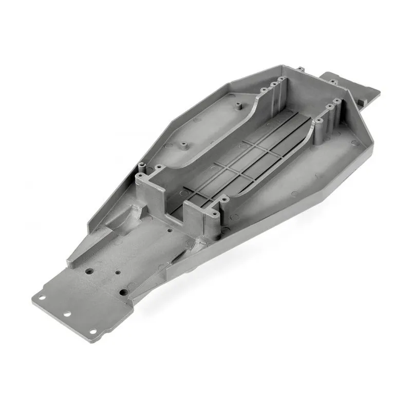 Chassi Bottenplatta Grå (Långt Batteri) Bandit/Rustler