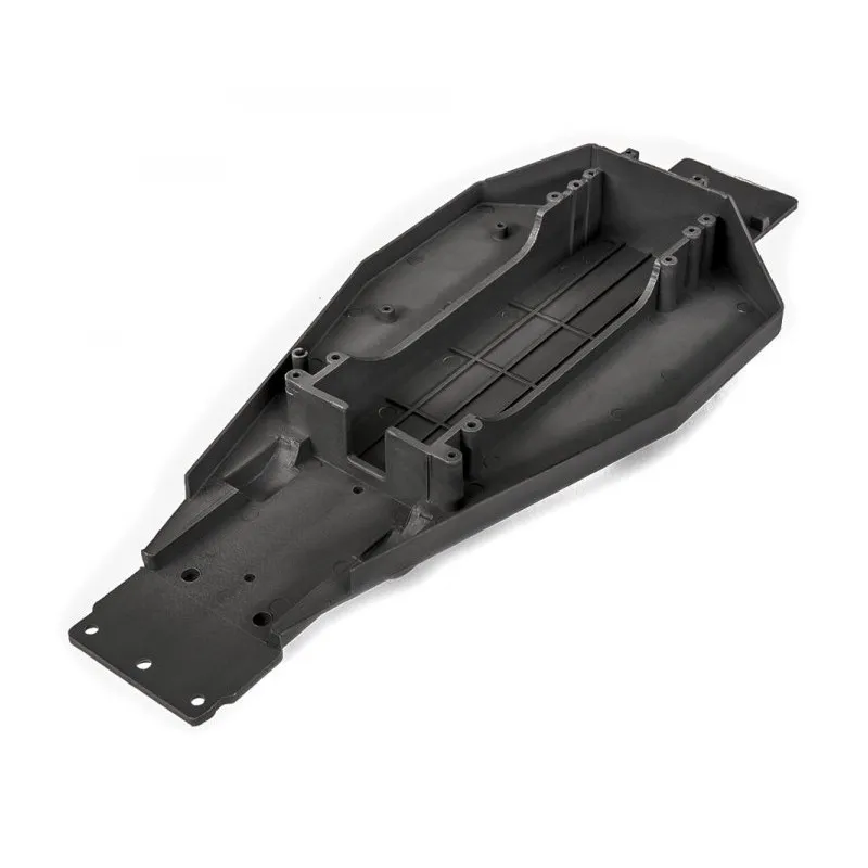 Chassi Bottenplatta Svart (Långt Batteri) Bandit/Rustler