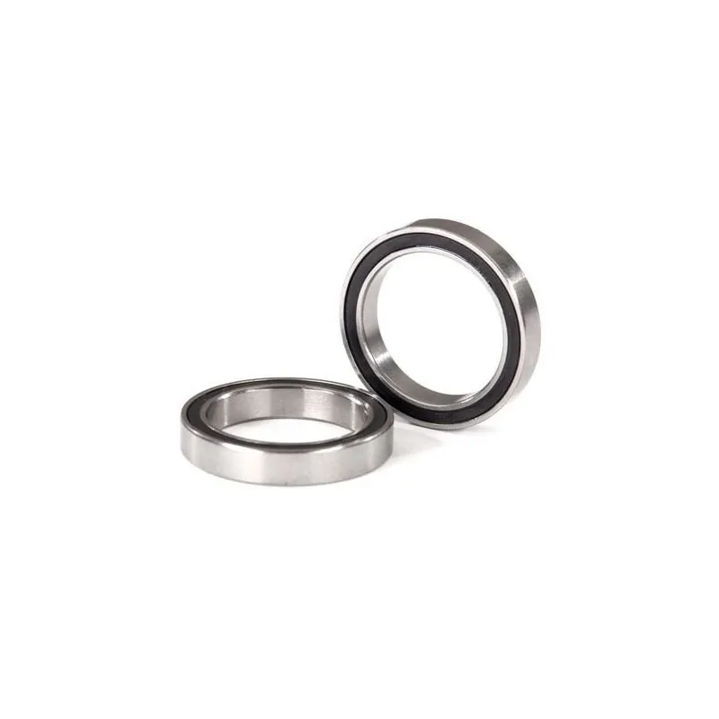 Kullager 17x23x4mm Gummitätat Svart (2)