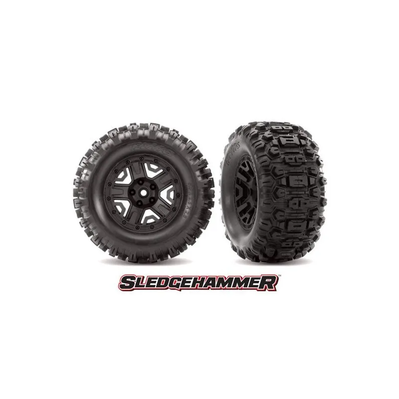 Däck & Fälg Sledgehammer Svart 2.8