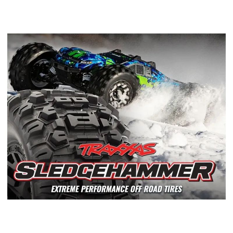 Däck & Fälg Sledgehammer Svart 2.8