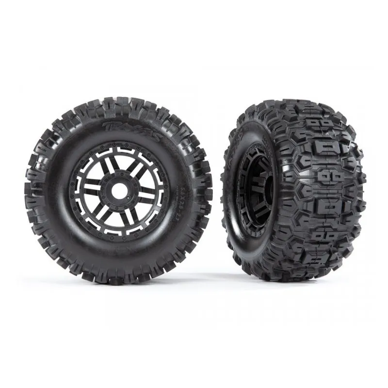 Däck & Fälg Sledgehammer (17mm MAXX) 2.8/3.6'' TSM (2)