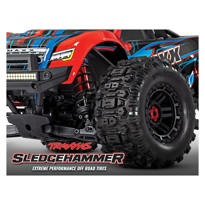Däck & Fälg Sledgehammer (17mm MAXX) 2.8/3.6'' TSM (2) - 3