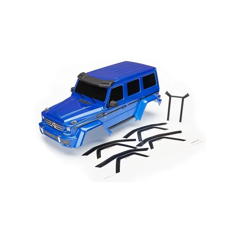 Kaross Mercedes G500 TRX-4 Komplett Blå