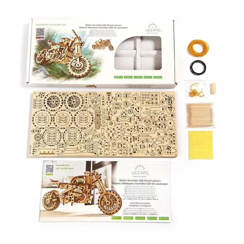 Ugears Scrambler Bike UGR-10 - 3