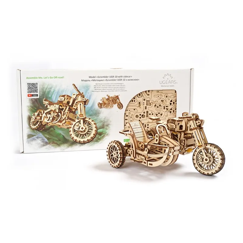 Ugears Scrambler Bike UGR-10 - 4