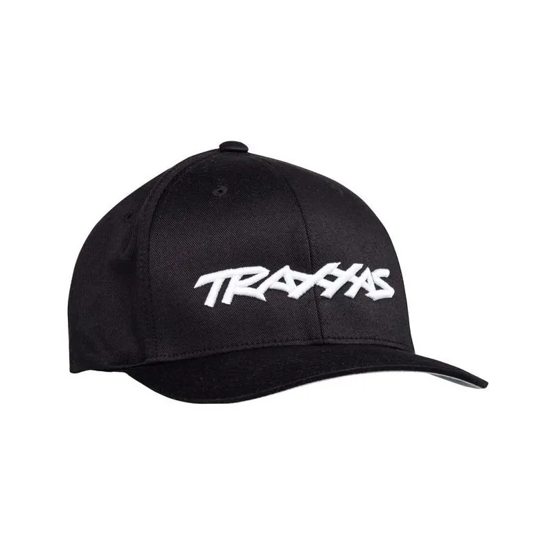 Keps Svängd Skärm Svart Traxxas Logo S-M