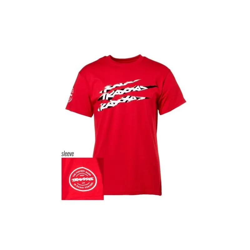 T-shirt Röd Traxxas-logga Riven S