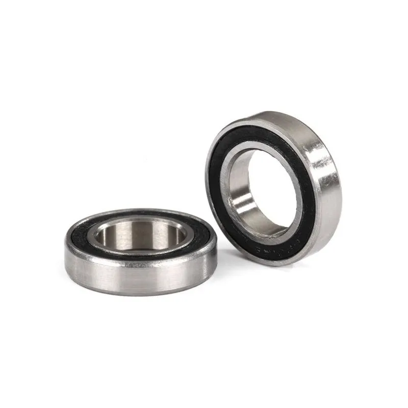 Kullager 12x21x5mm Gummitätat Svart (2)