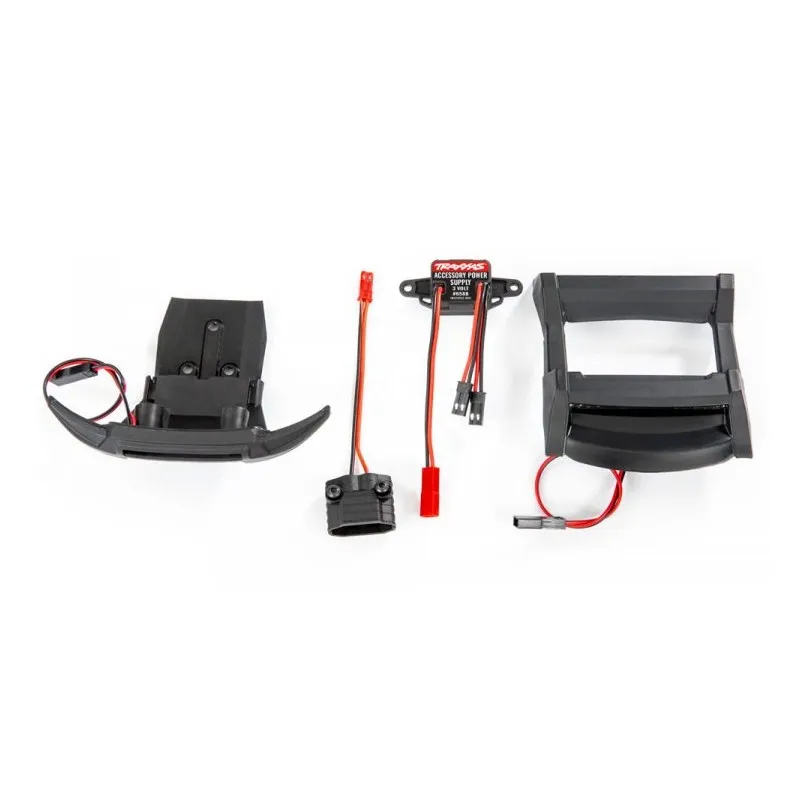 LED Ljus Fram & Tak Set Komplett  Rustler 4x4 - 2