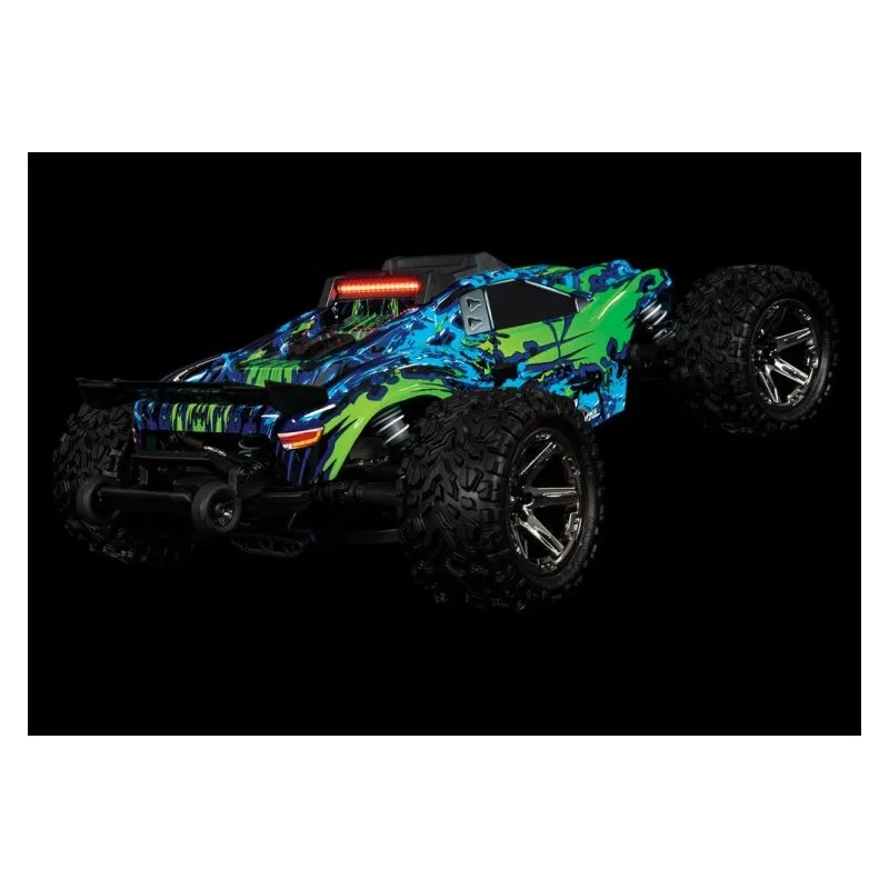 LED Ljus Fram & Tak Set Komplett  Rustler 4x4 - 5