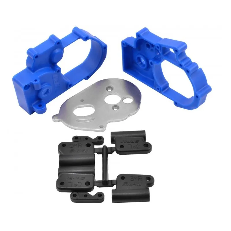 Växellådshus + Fästen Blå Bandit, Rustler, Stampede, Slash