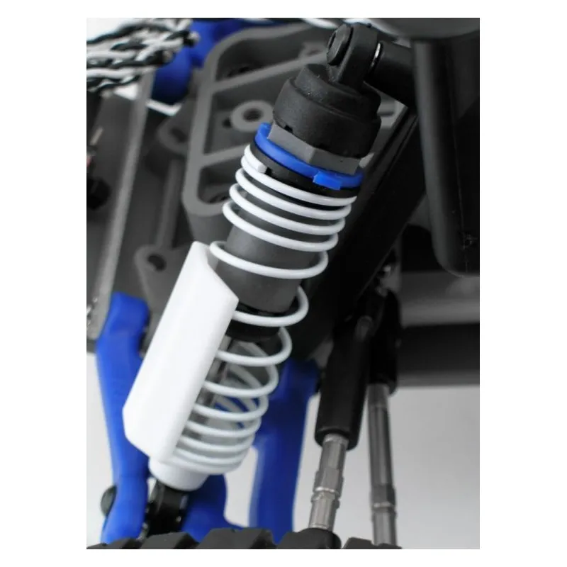 Skydd Stötdämparaxel Svart (4) Traxxas Ultra, Big Bore - 2