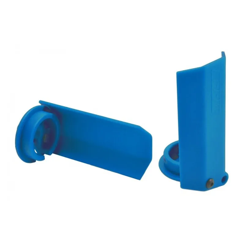 Skydd Stötdämparaxel Blå (2) X-Maxx