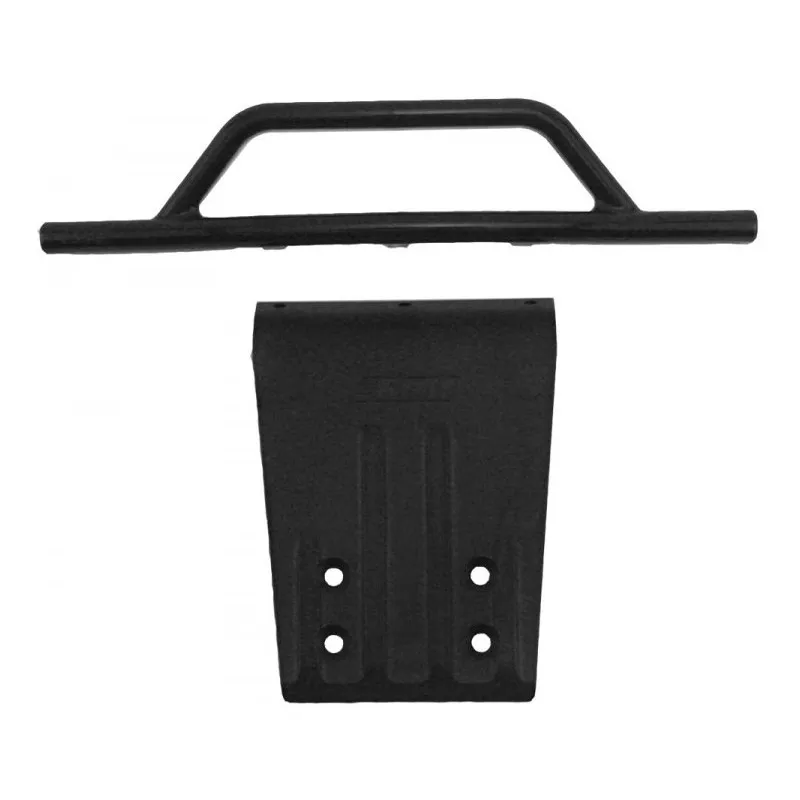 Stötfångare och Hasplåt Fram Svart Slash 2WD, Nitro Slash