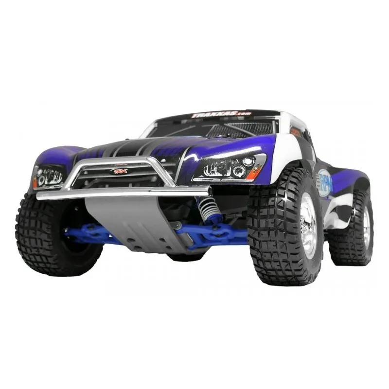 Stötfångare och Hasplåt Fram Krom Slash 2WD, Nitro Slash