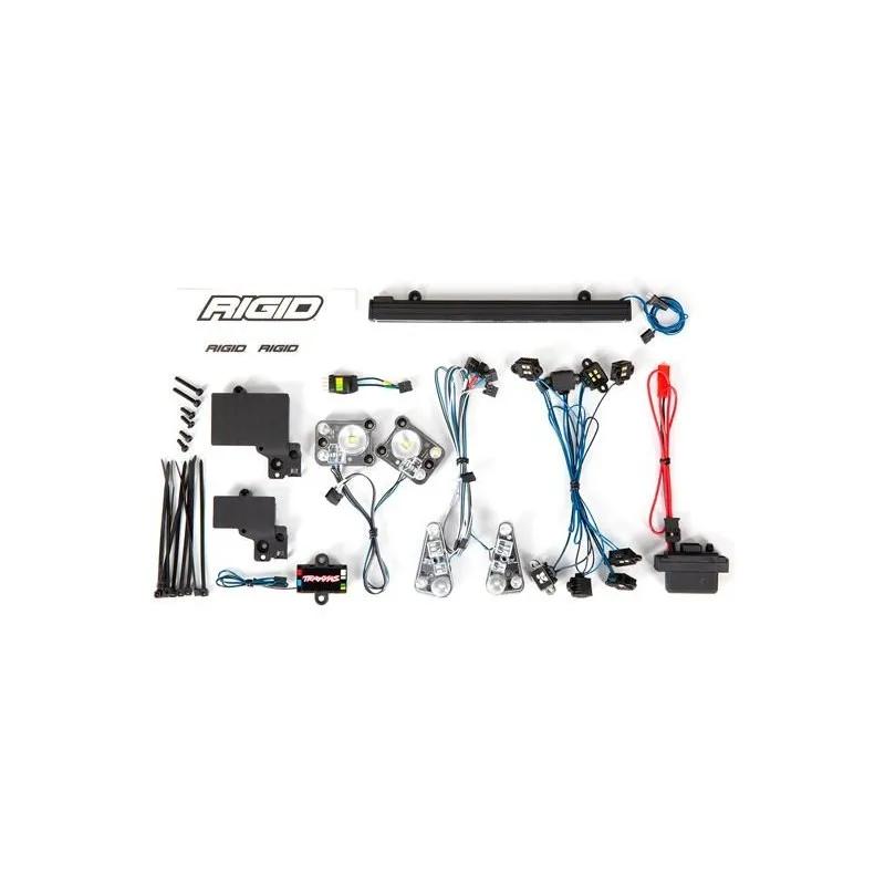 LED Ljus Set Komplett (Förberett för Pro Scale Advanced) TRX-4 Landrover