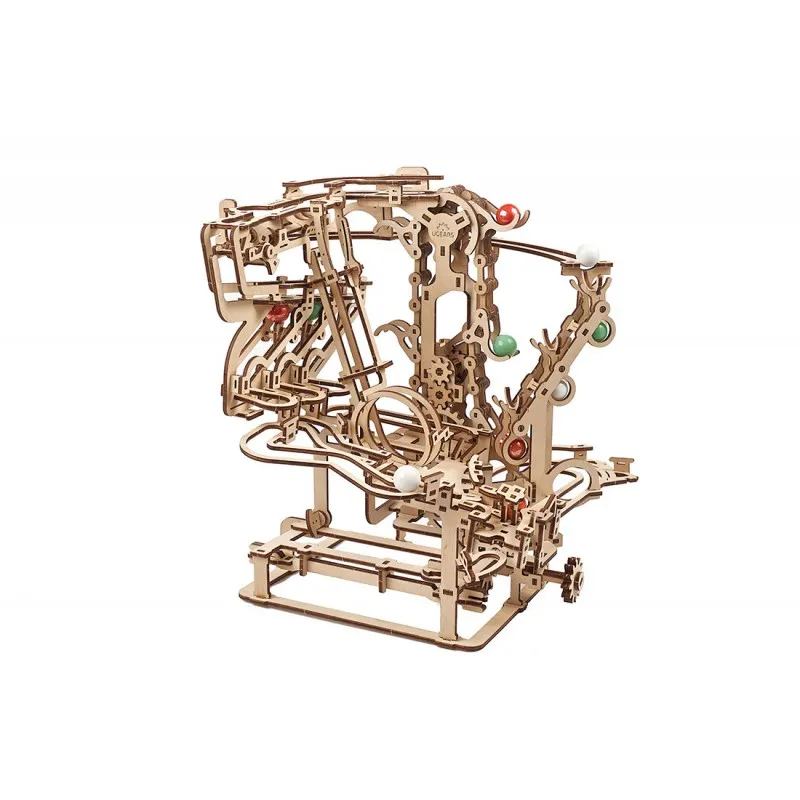 Ugears Marble Run Chain Hoist
