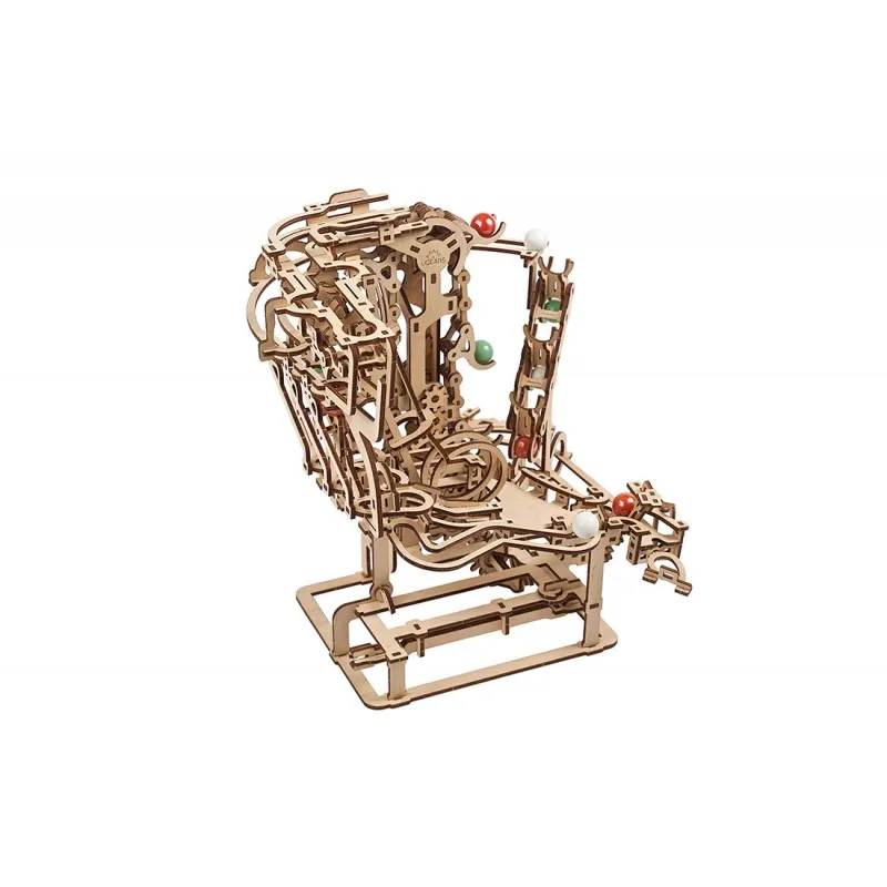 Ugears Marble Run Chain Hoist - 3