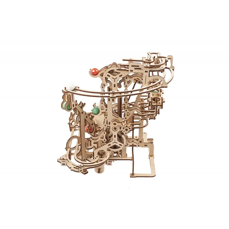 Ugears Marble Run Chain Hoist - 4