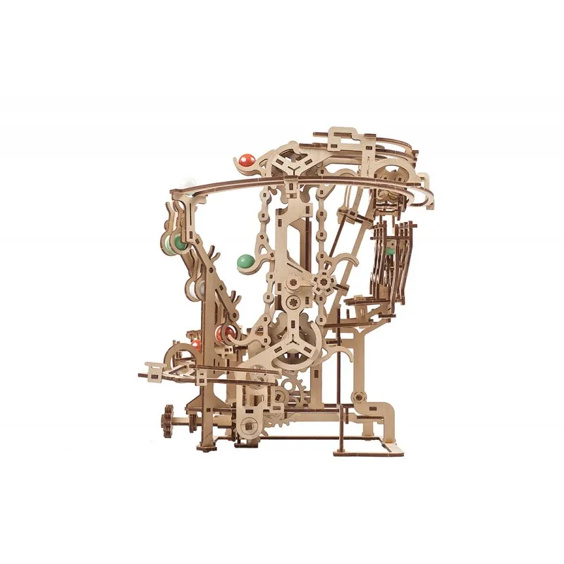 Ugears Marble Run Chain Hoist - 5