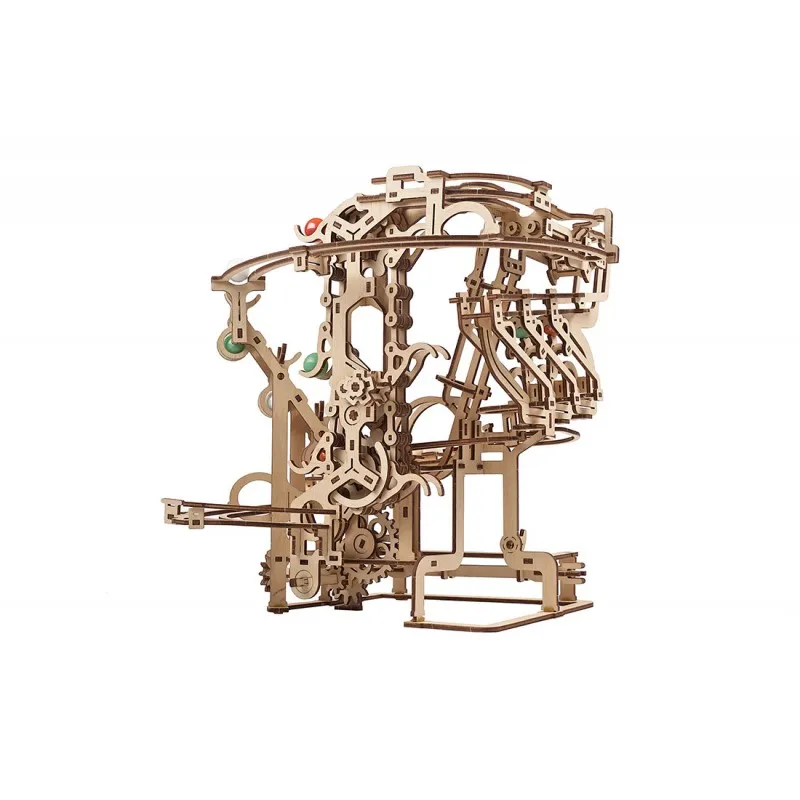 Ugears Marble Run Chain Hoist - 8