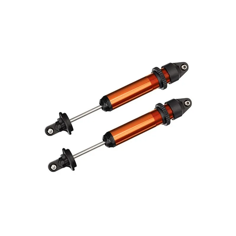 Stötdämpare GTX Aluminium Orange (2)   X-Maxx