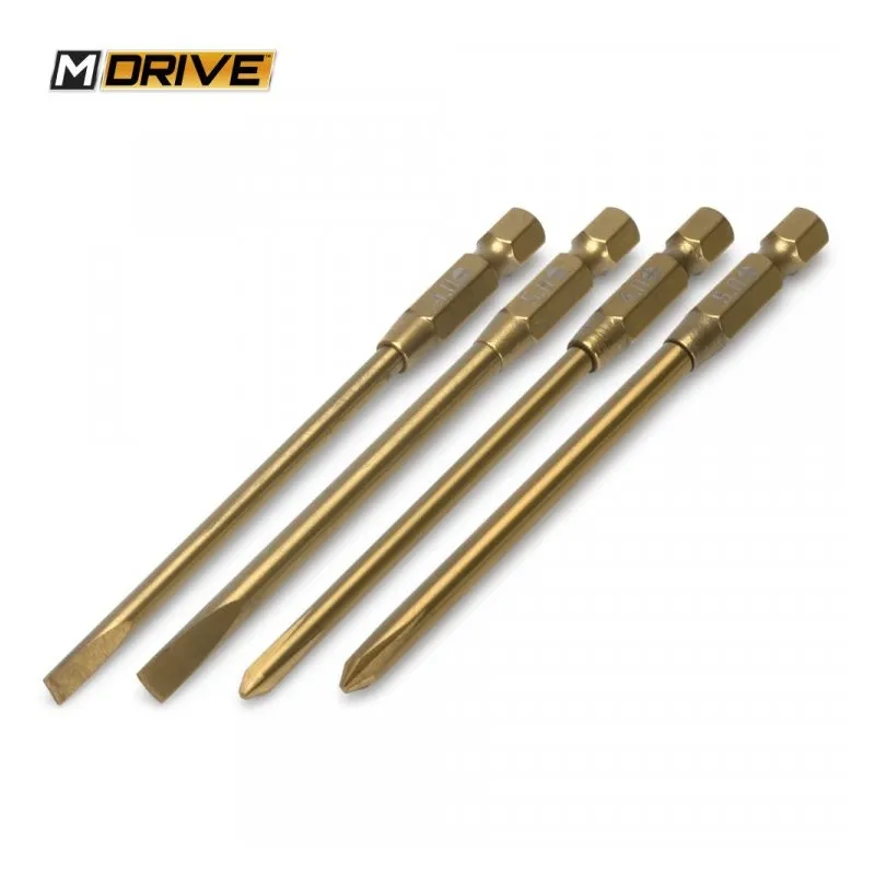 Power Tool Bits Set Stjärnskruv & Spårskruv 4 & 5mm