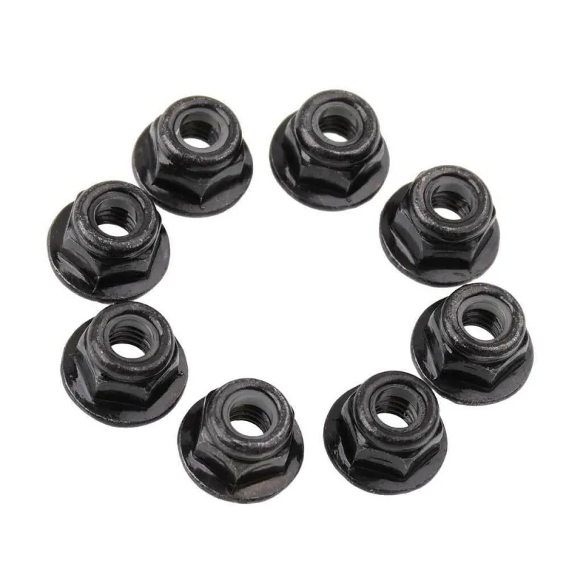 Låsmutter med fläns M4