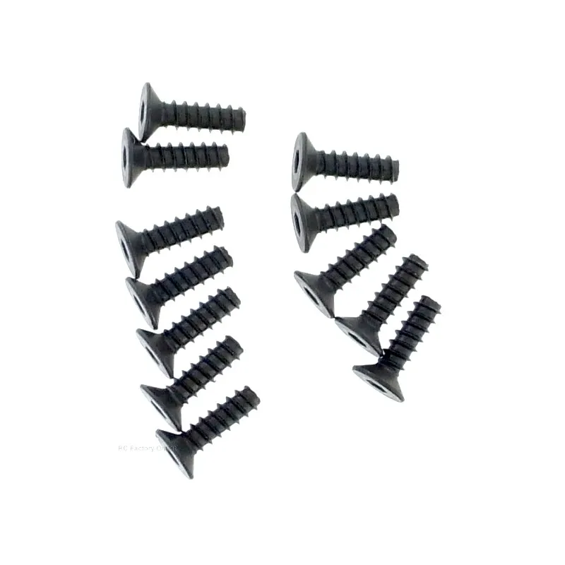 Skruv försänkt självgängande insex 3x10