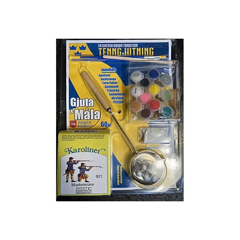 Startset Karoliner 901, inkl färg