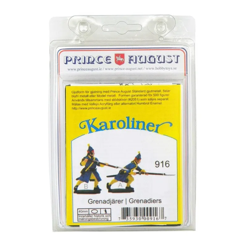 Tennform 2 karoliner grenadjärer