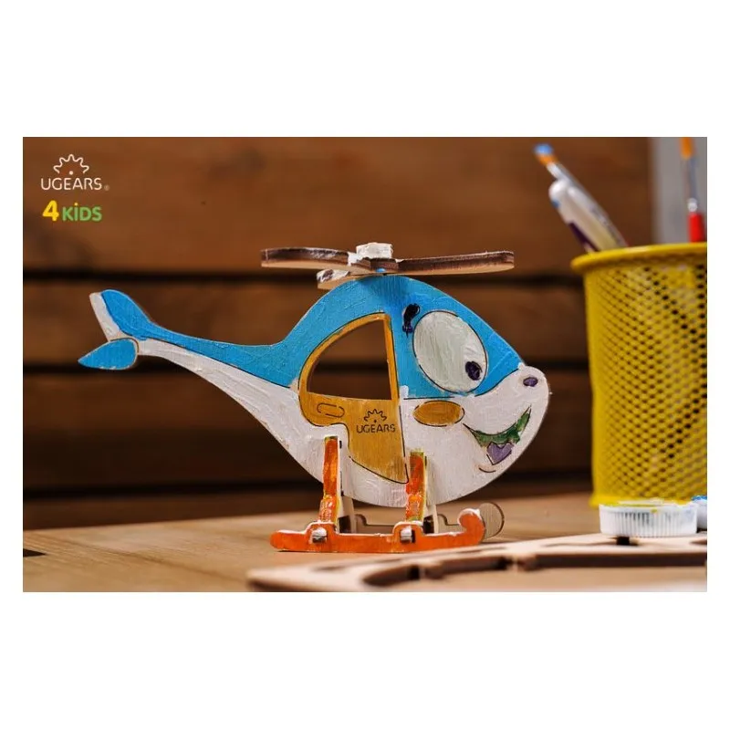 Ugears Helikopter - 4Kids - 3