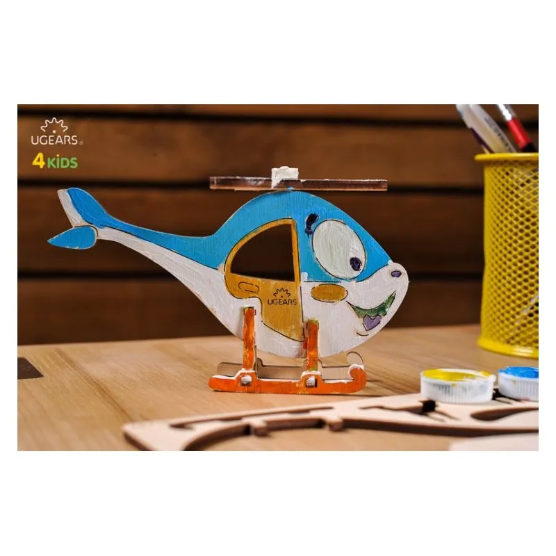 Ugears Helikopter - 4Kids - 5