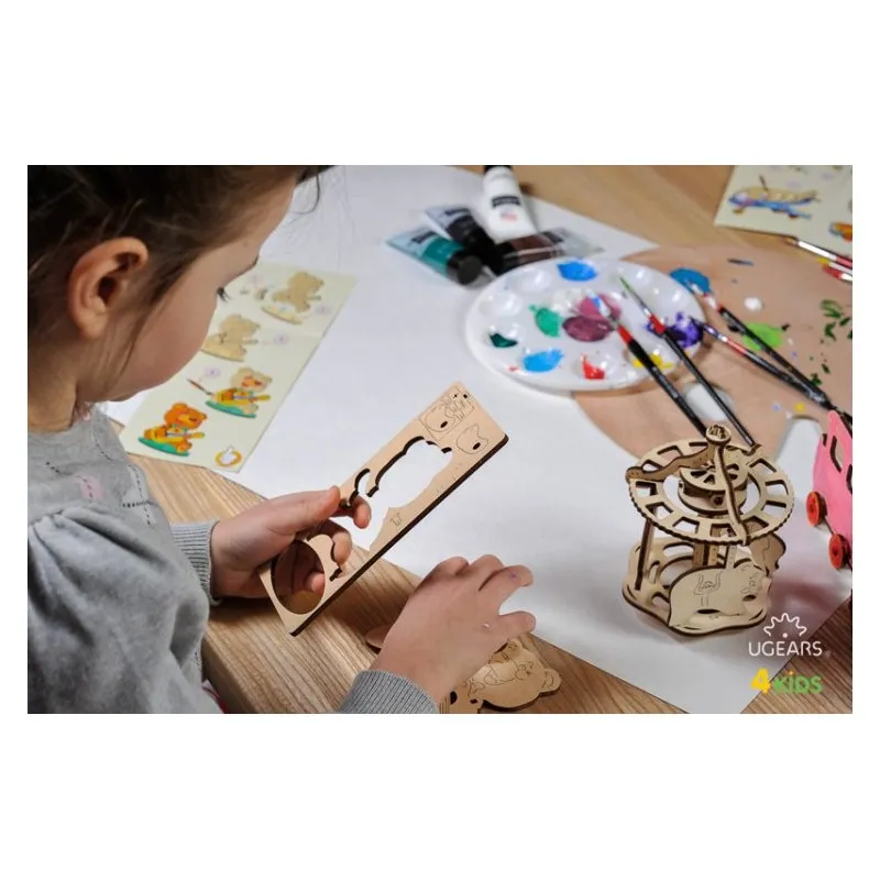 Ugears Björnunge - 4Kids - 6