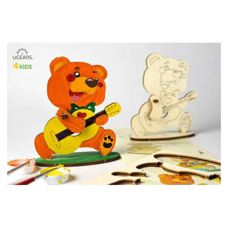 Ugears Björnunge - 4Kids - 8