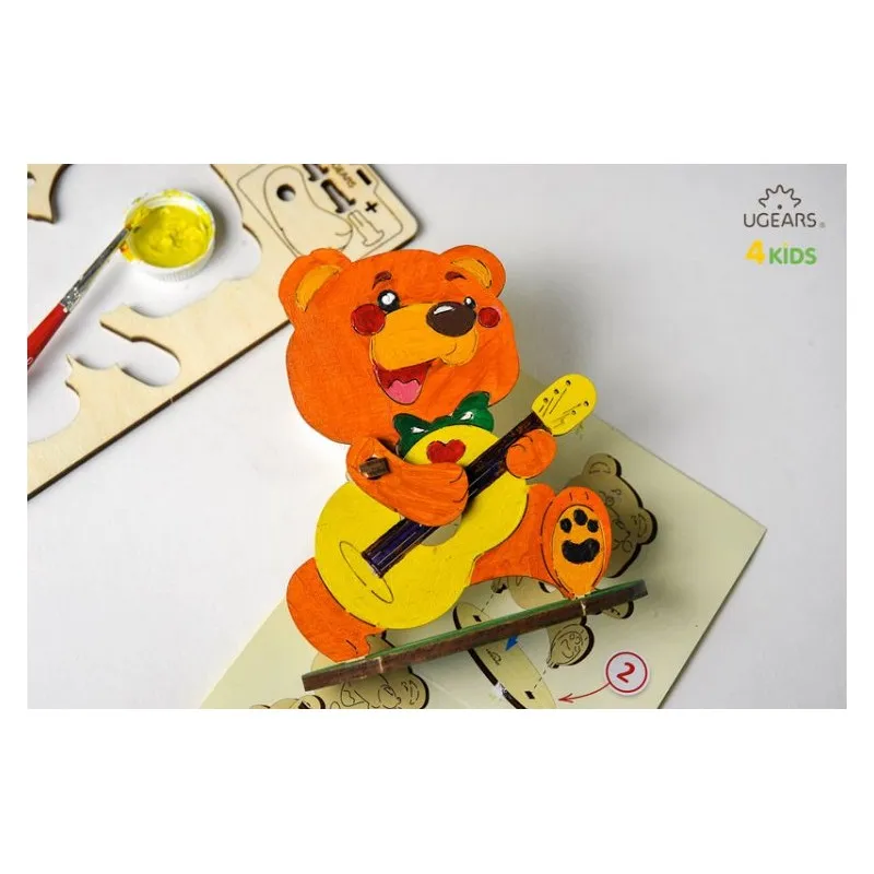 Ugears Björnunge - 4Kids - 9